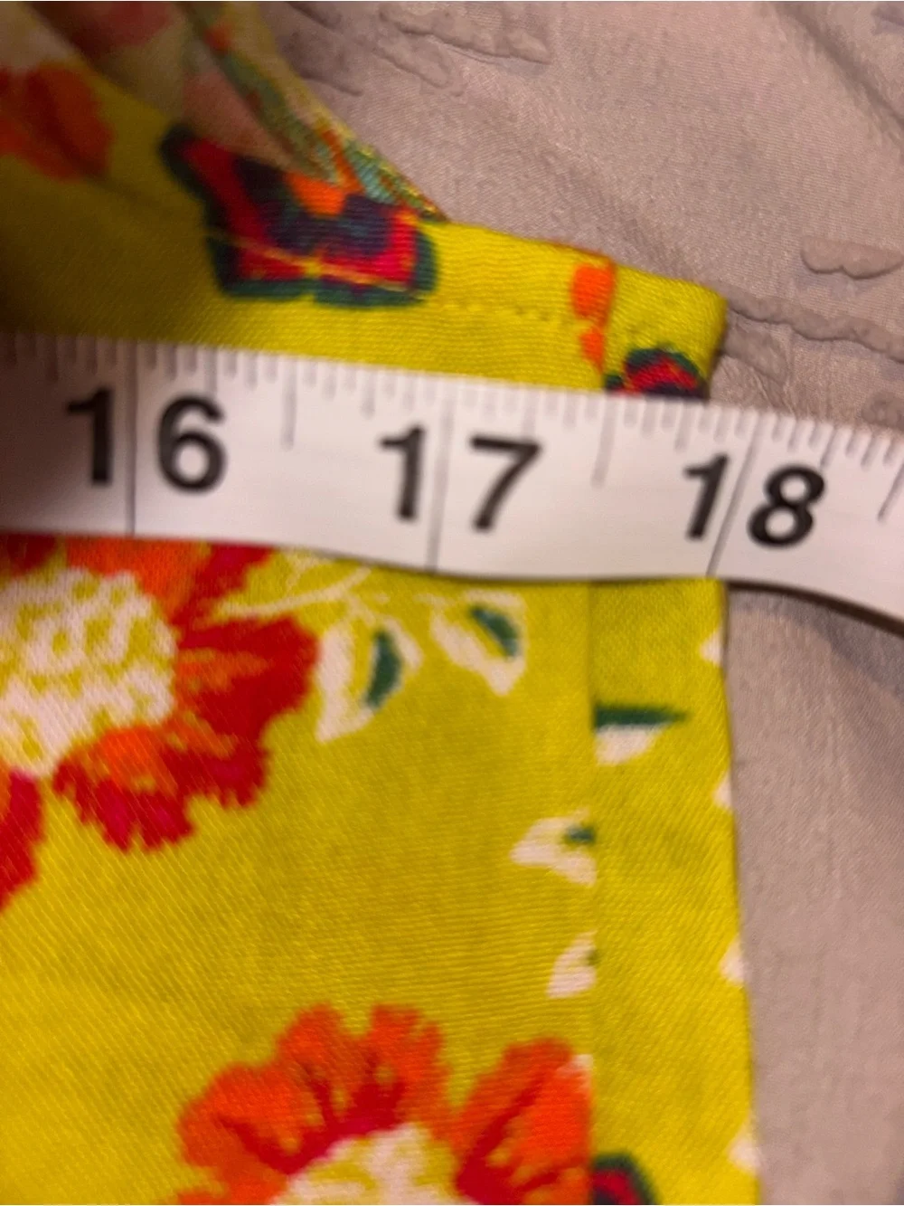 Easel Los Angeles Yellow Floral Boho Dress Size Medium Tiered Sundress - Picture 6 of 6